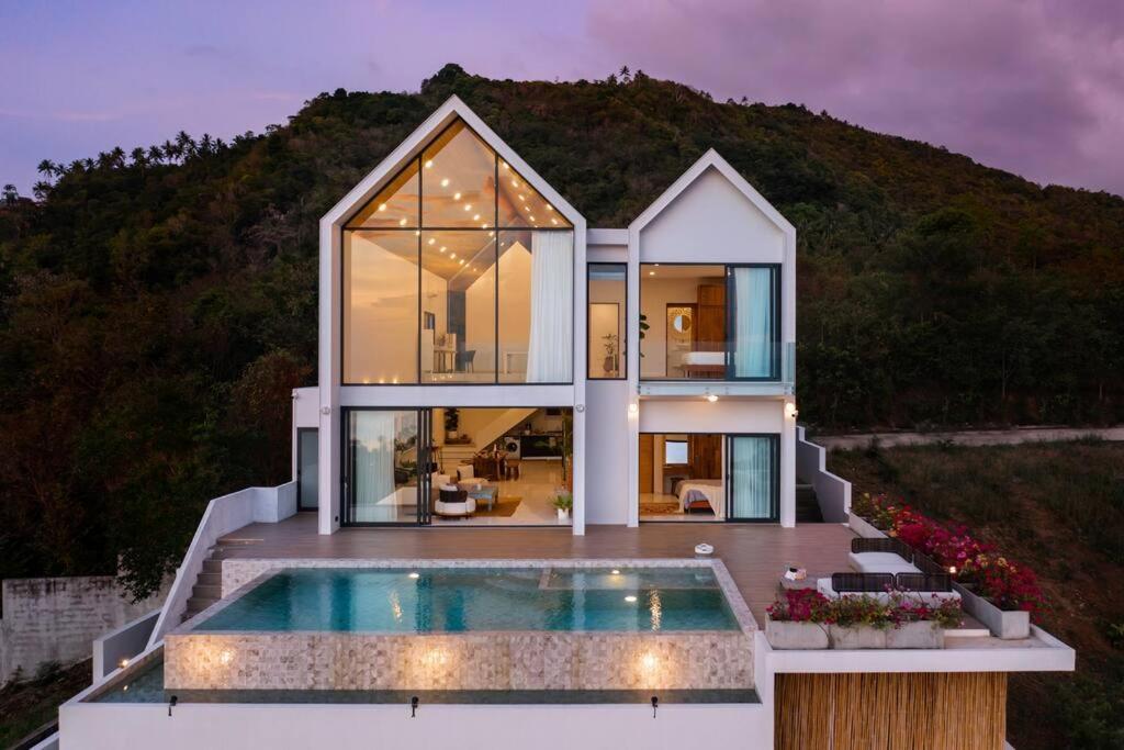 Villa Soma Samui 3 Bedroom Seaview Sunset Pool Villa Amphoe Koksamui Exterior foto