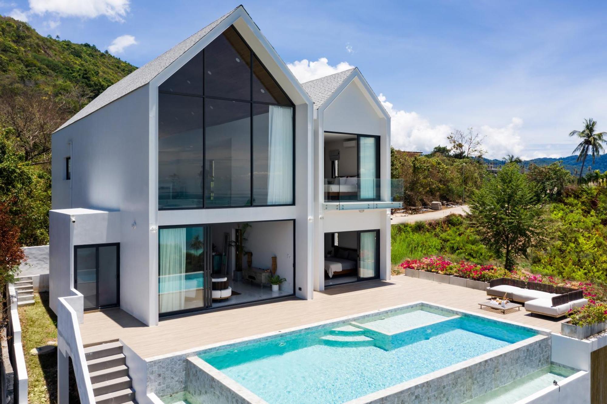 Villa Soma Samui 3 Bedroom Seaview Sunset Pool Villa Amphoe Koksamui Exterior foto